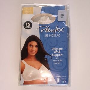 Playtex 18 Hour Ultimate Lift White Bra